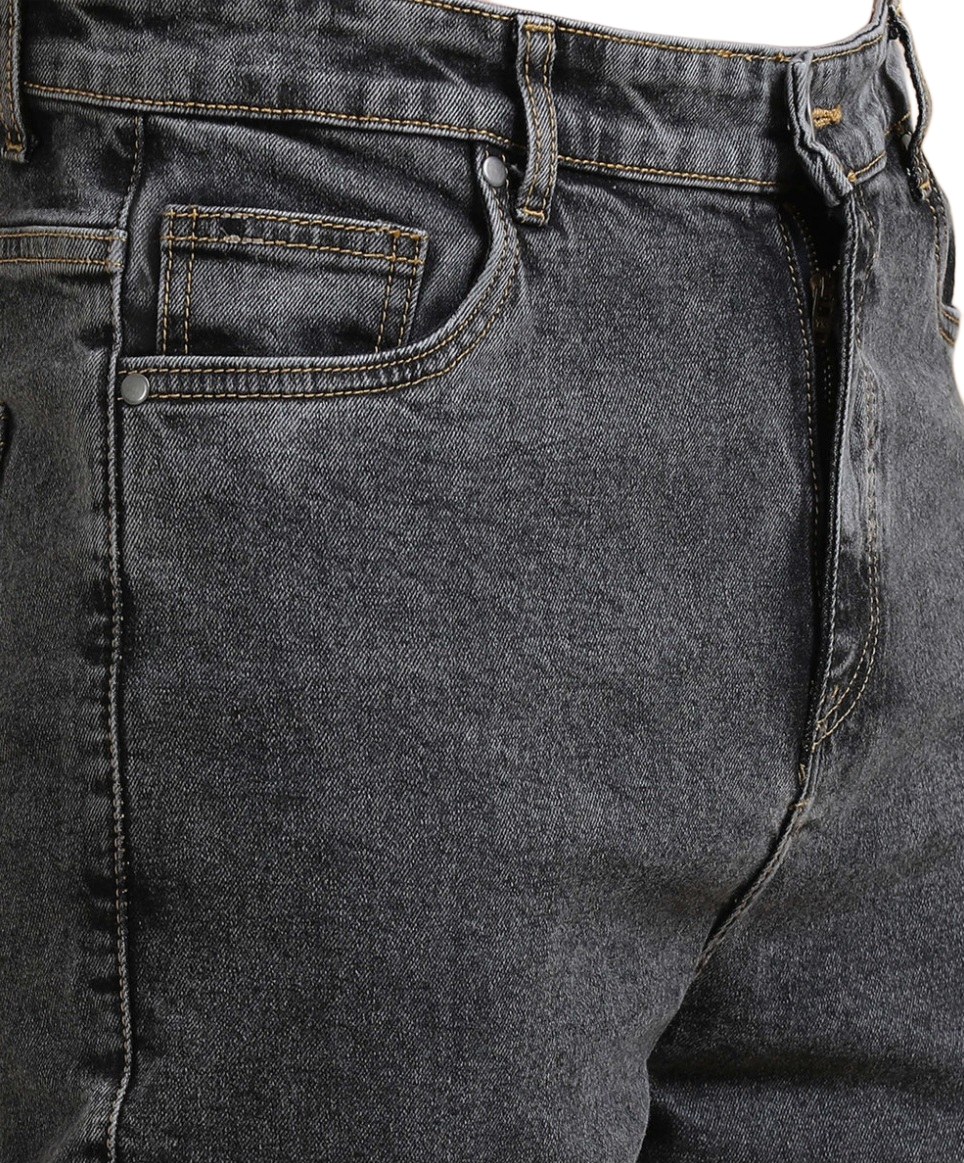 Jack&Jordan carbon grey denim cargo for men