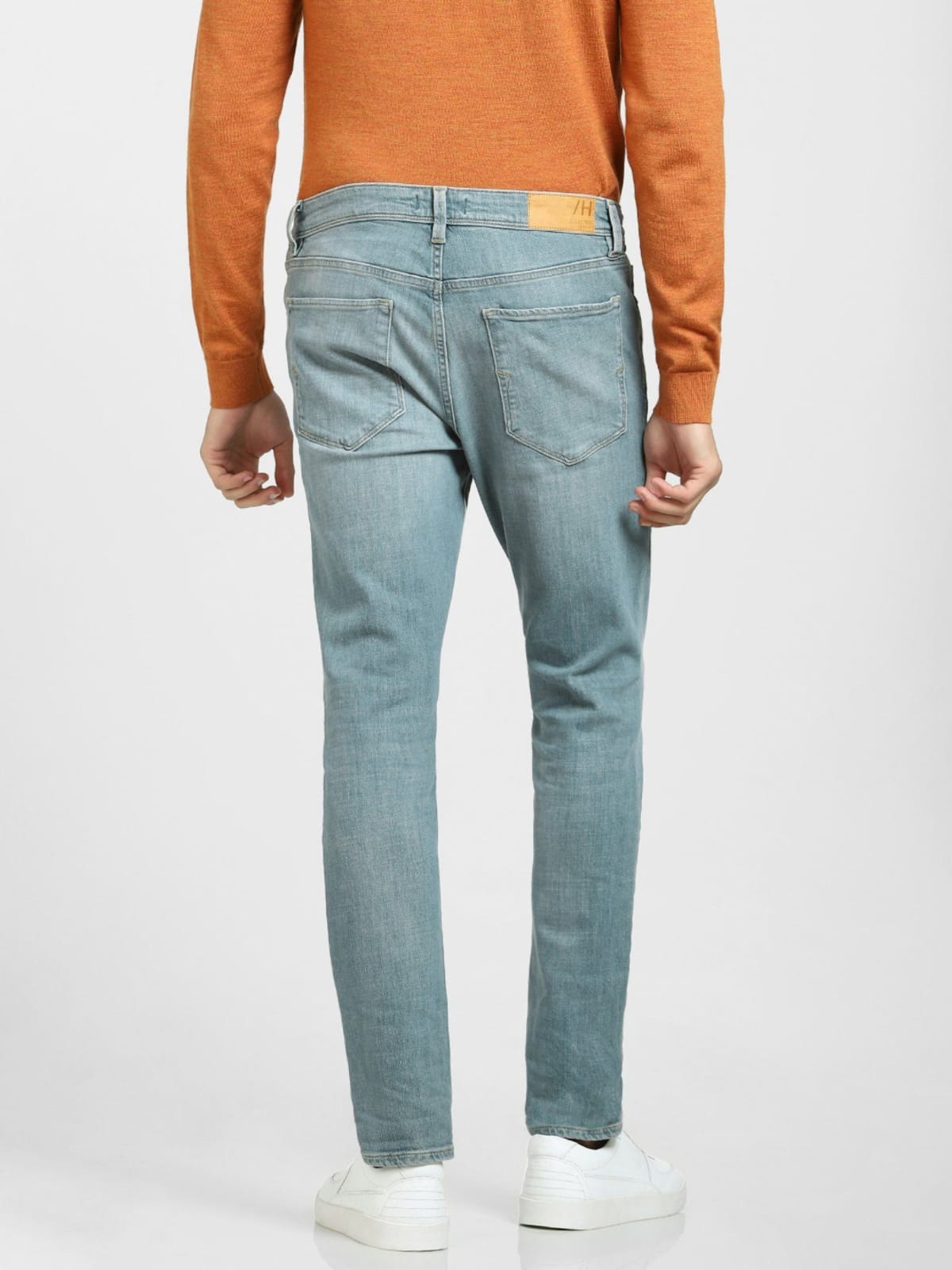 J&J light sky faded men jeans