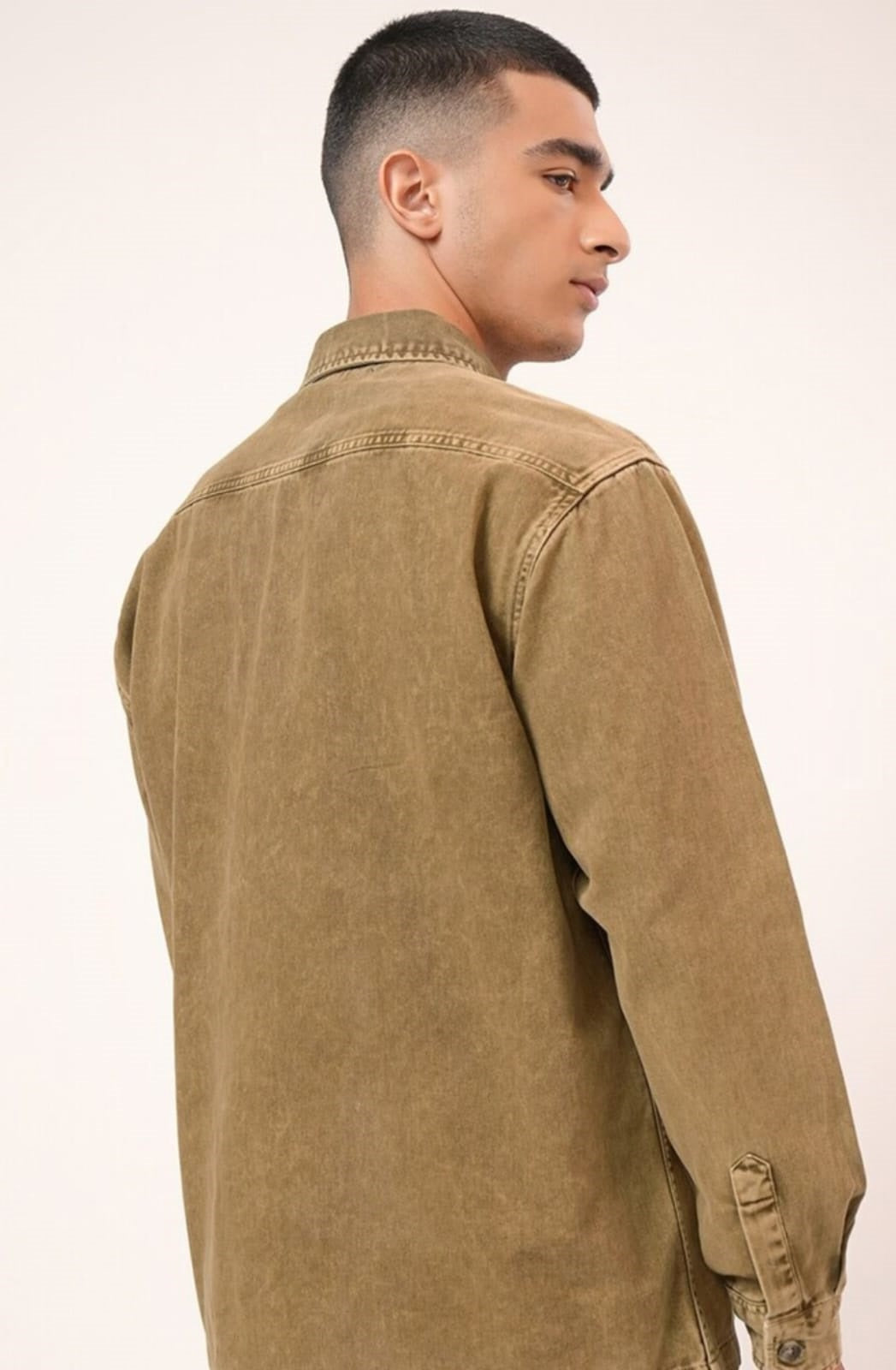 Jack&Jordan best mustard color denim shirt