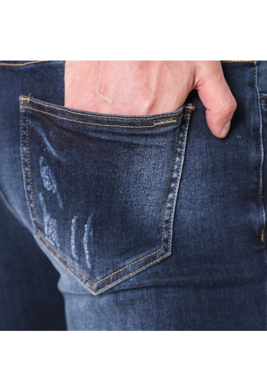 Jack&Jordan super denim cotton lycra damage men jeans