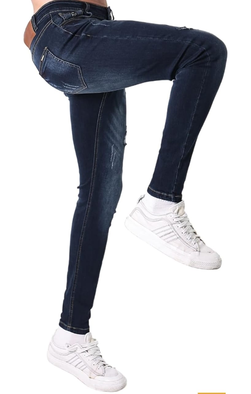 Jack&Jordan super denim cotton lycra damage men jeans