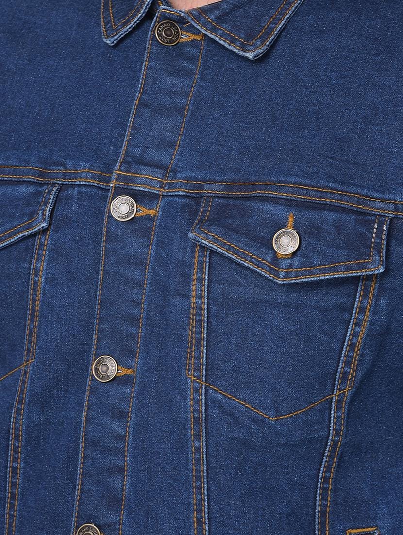 Jack&Jordan navy blue Denim jacket for men