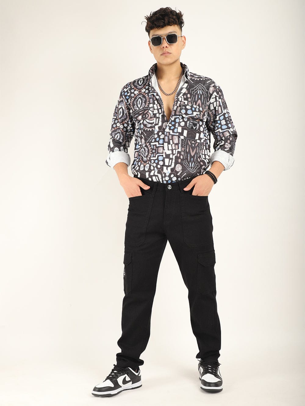 Jack&Jordan best quality Z- Black ( BUY 1 GET 1 FREE ) men cargo .