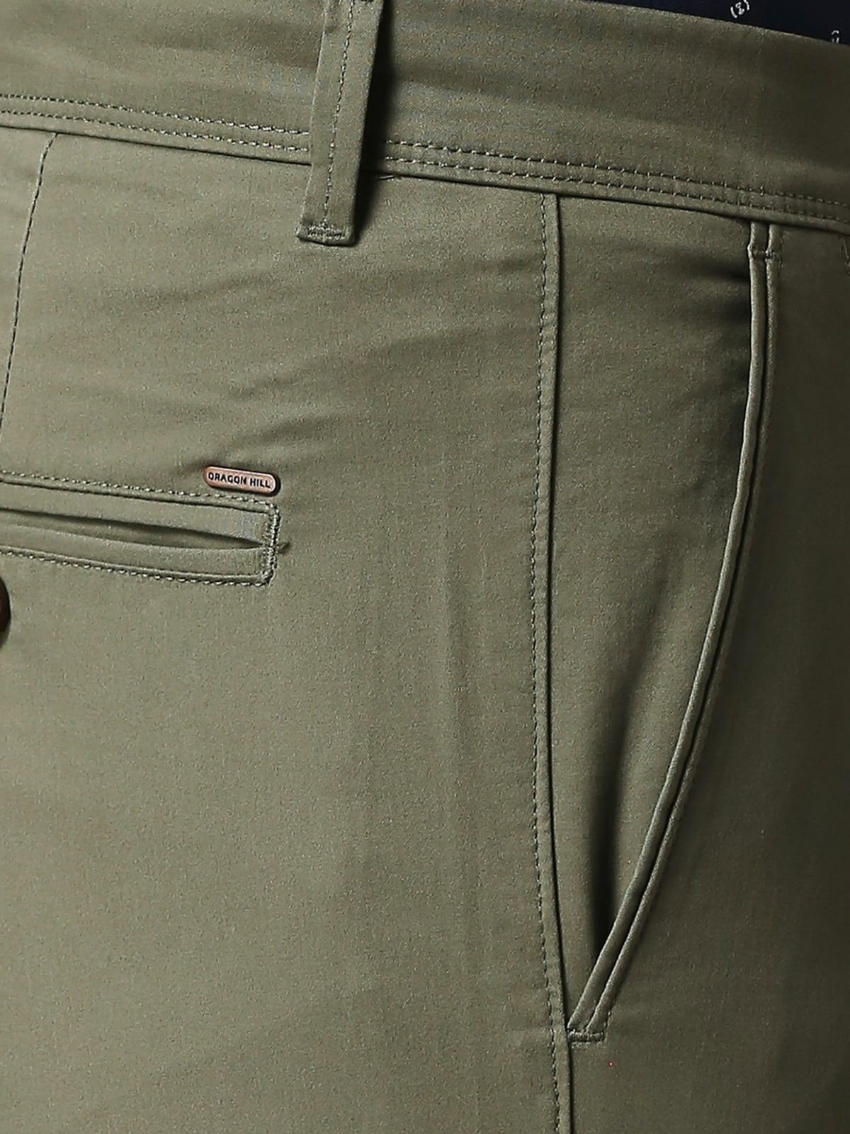 Jack&Jordan best olive green trouser for men