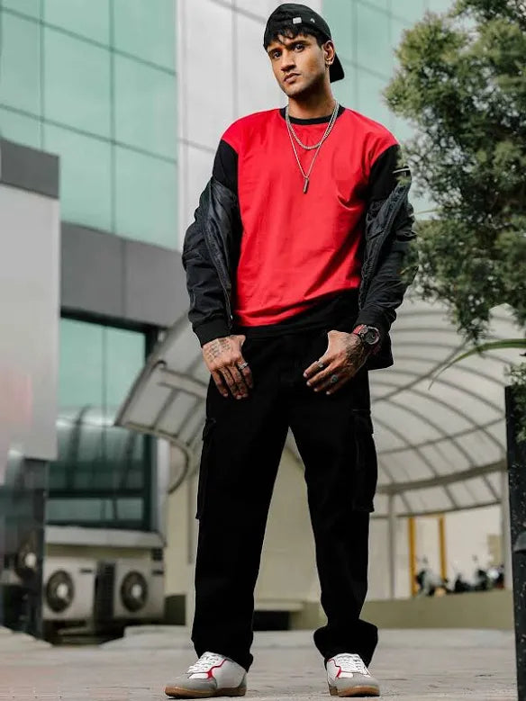 Jack&Jordan z- black ( BUY 1 GET- 1 FREE ) denim cargo for men