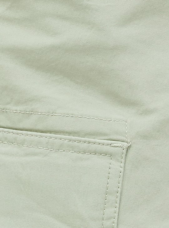Jack&Jordan best olive green denim lycra men cargo shorts