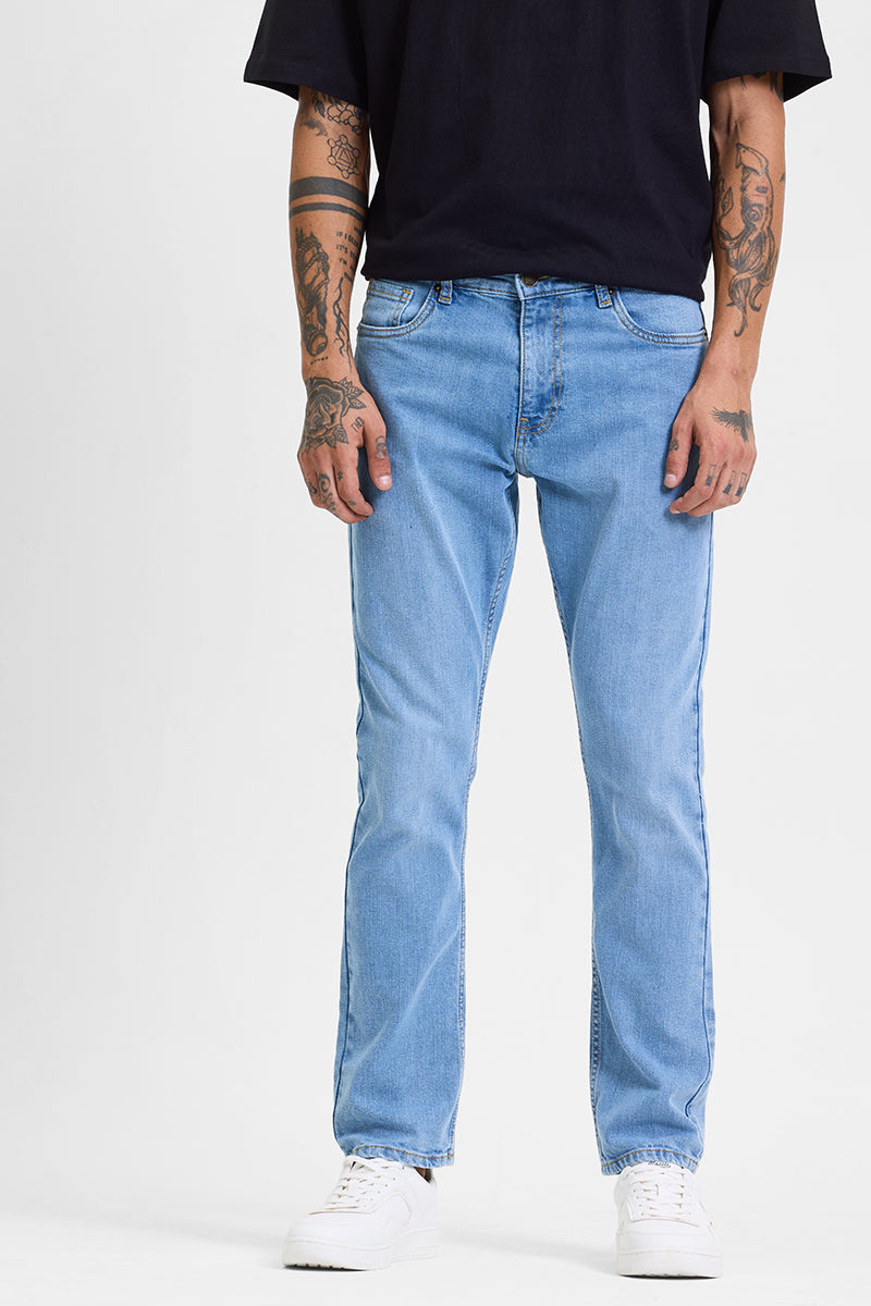 Jack&Jordan light blue regular fit men jeans