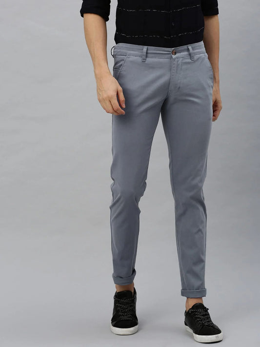 Jack&Jordan best color stretchable grey trouser