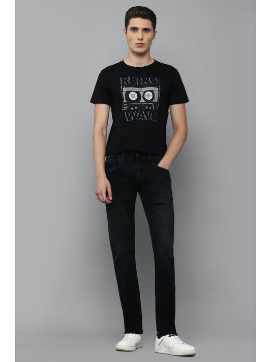 J&J Black jeans for men