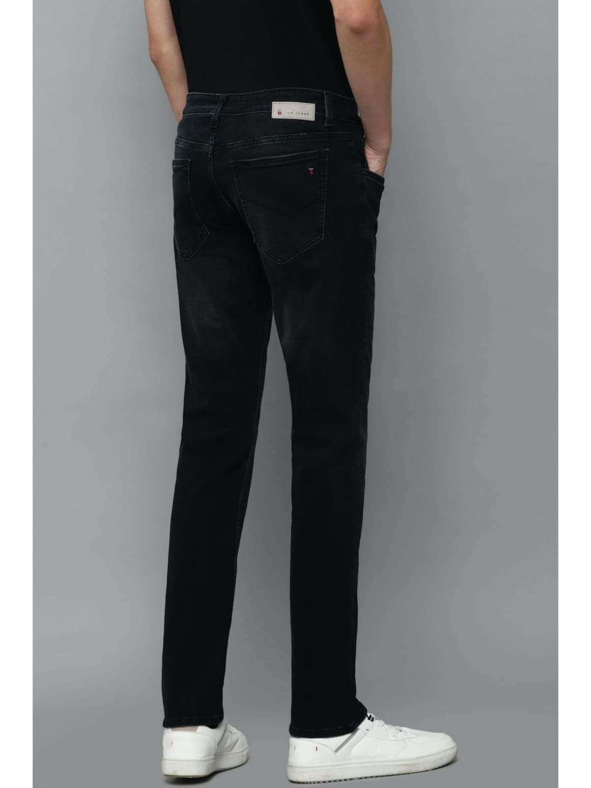 J&J Black jeans for men
