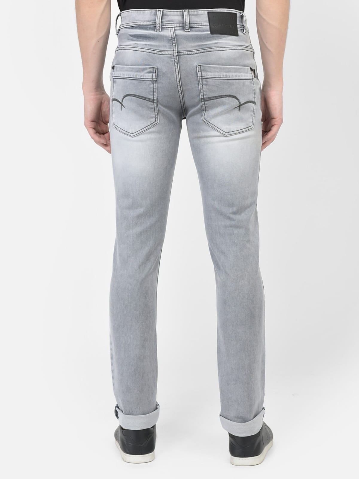J&J Light Grey jeans for men