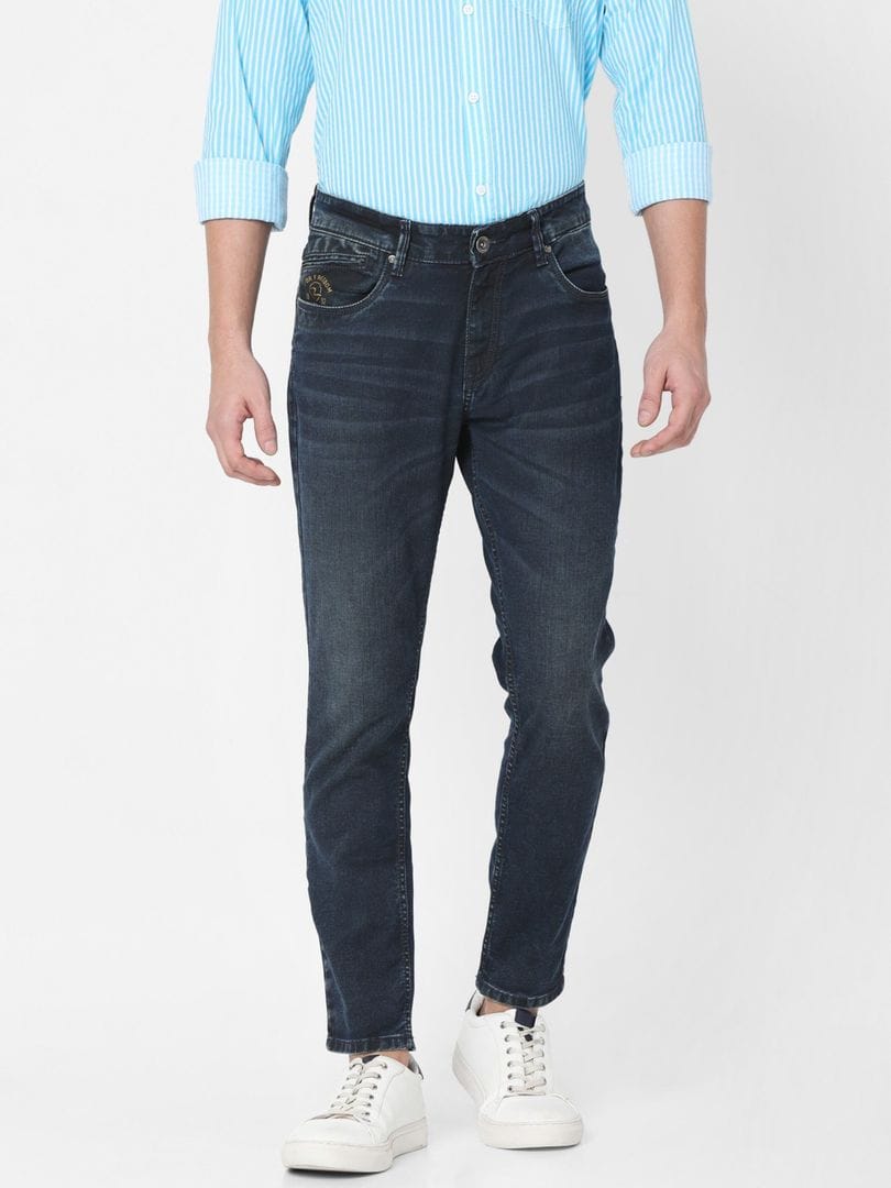J&J Dark blue men jeans