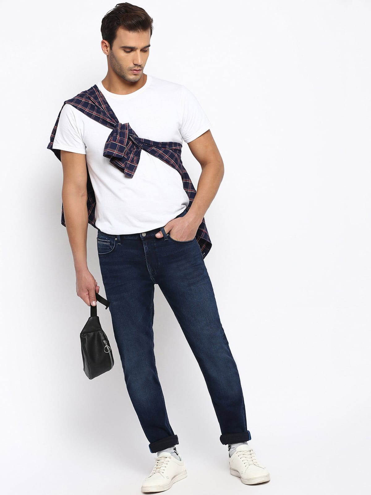 J&J dark men jeans