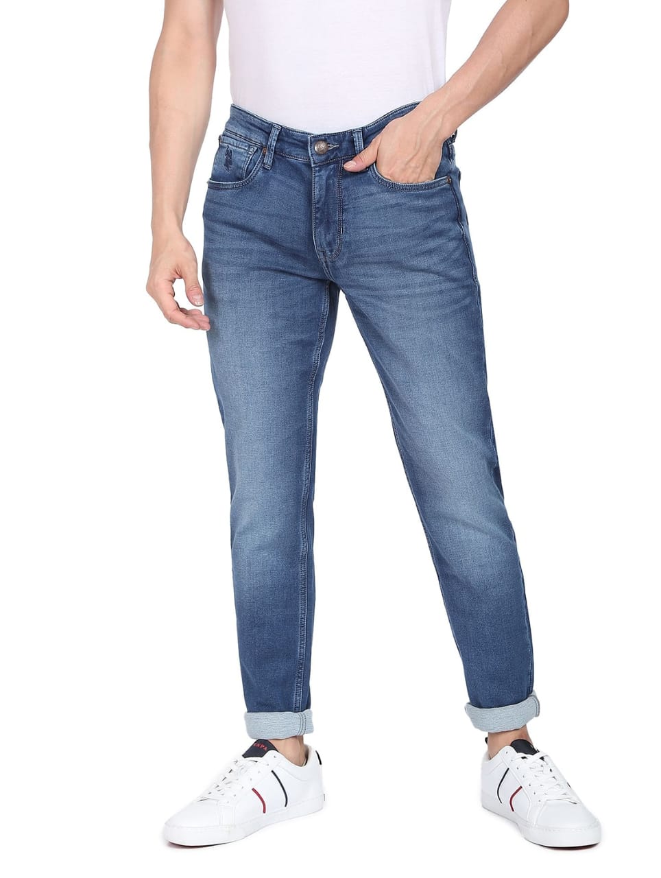 Jack&Jordan best denim fabric Light blue jeans
