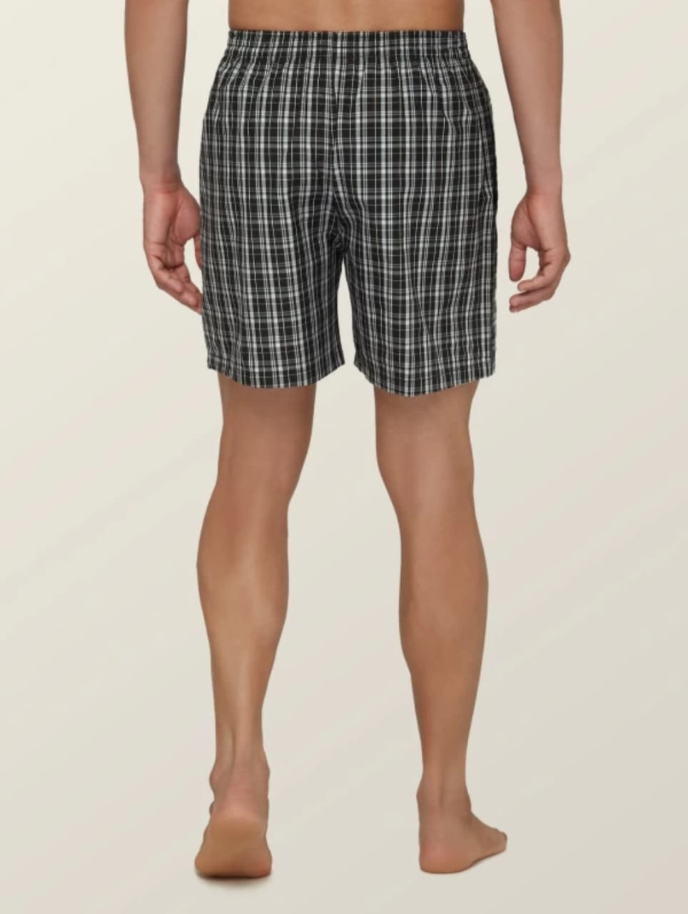Jack&Jordan best cotton fabric men check boxer