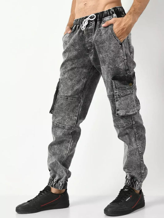 Jack& Jordan black pixel color men jogger