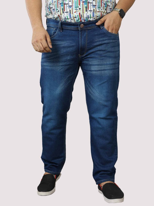 Jack&Jordan dark blue plus size men  jeans