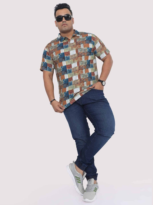 Jack&Jordan blue color plus size men jeans
