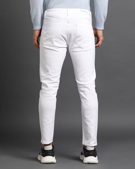 Jack&Jordan best denim white men jeans