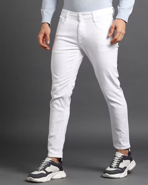 Jack&Jordan best denim white men jeans