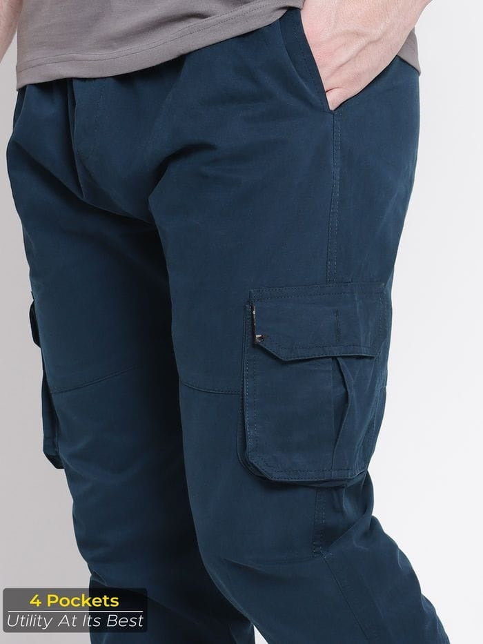 Jack&Jordan Mountain navy color men jogger.