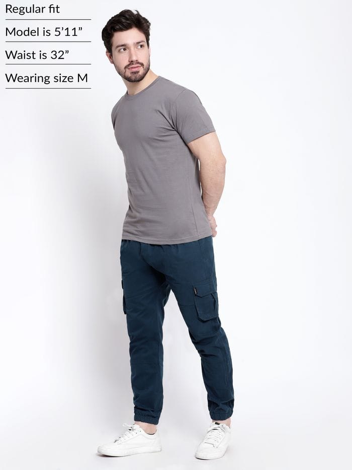 Jack&Jordan Mountain navy color men jogger.