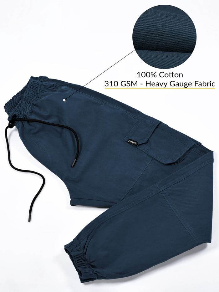 Jack&Jordan Mountain navy color men jogger.