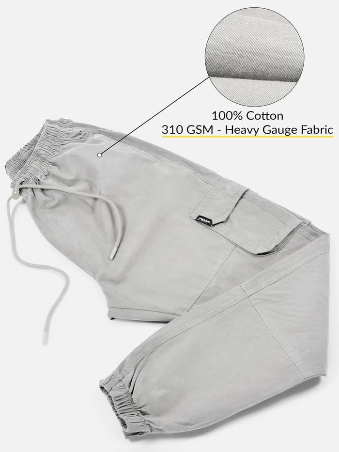 Jack&Jordan Best cotton denim fabric off white men jogger