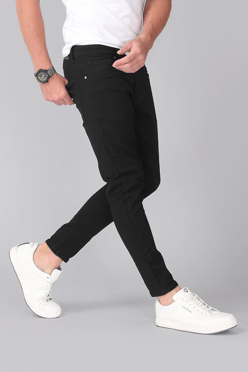 Jack&Jordan denim cotton Z- black men jeans