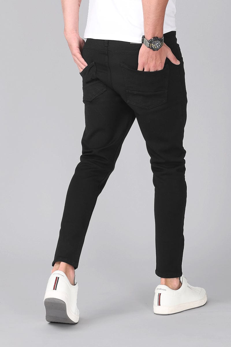 Jack&Jordan denim cotton Z- black men jeans