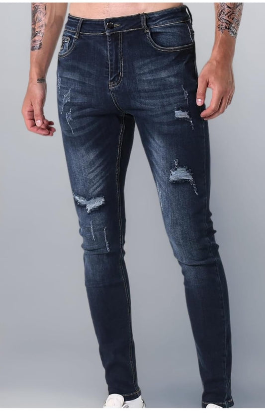 Jack&Jordan super denim cotton lycra damage men jeans