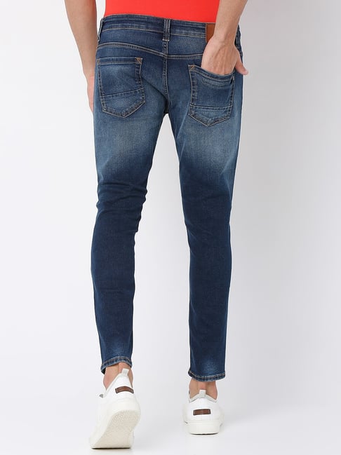 Jack&Jordan super light denim cotton lycra damage men jeans