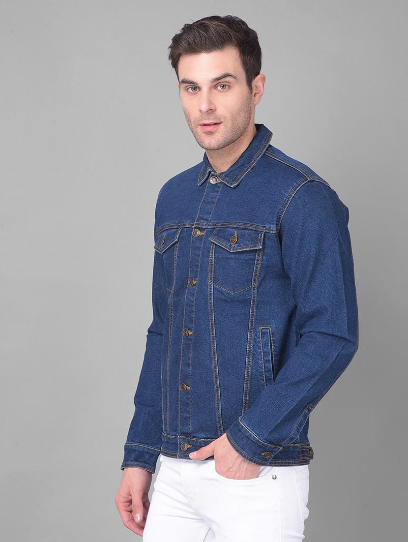 Jack&Jordan navy blue Denim jacket for men