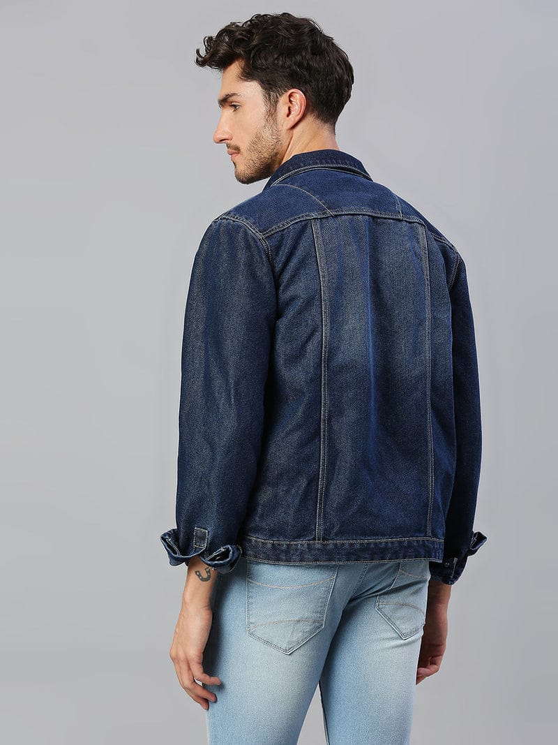 Jack&Jordan Dark blue Denim jacket for men