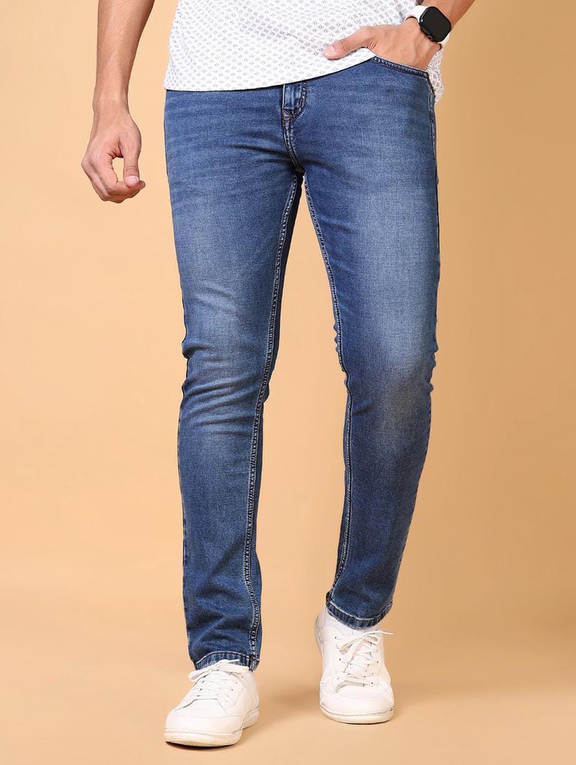 Jack&Jordan blue stretchable denim jeans for men
