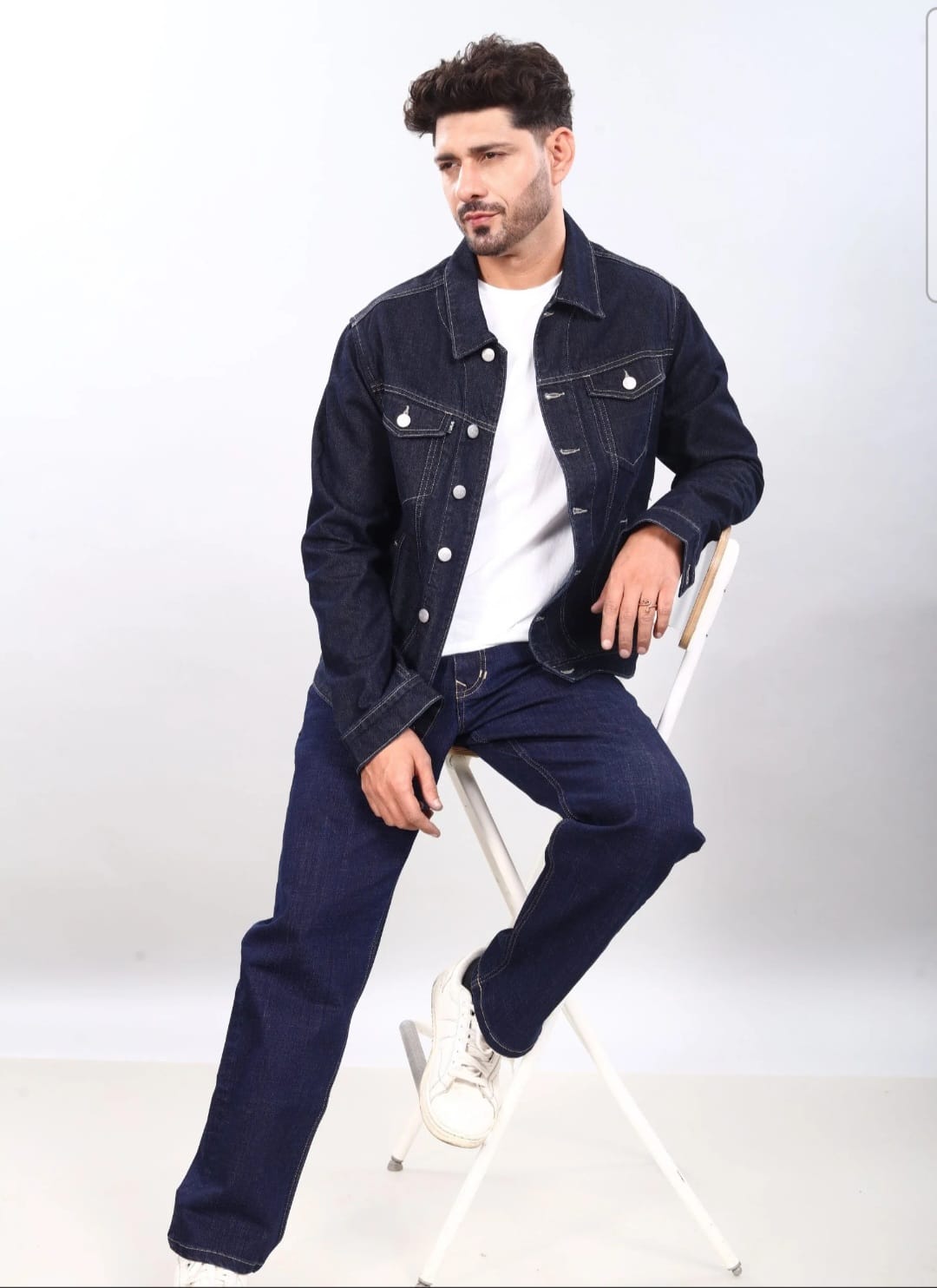 Jack&Jordan Dark blue Denim jacket for men by.