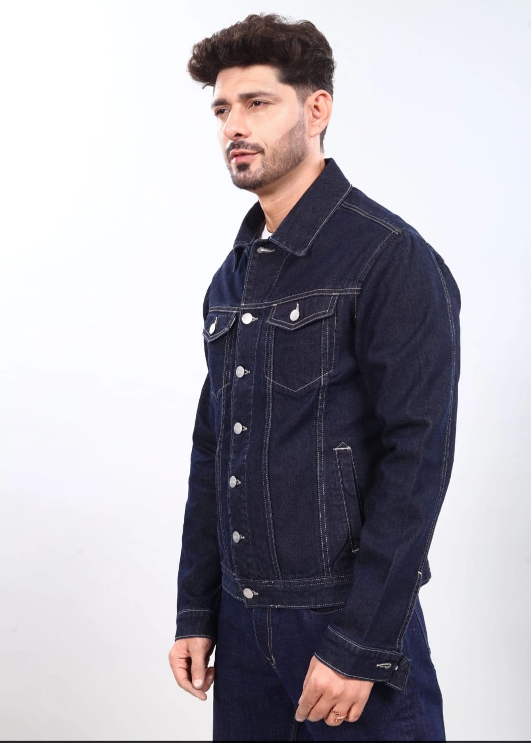 Jack&Jordan Dark blue Denim jacket for men by.