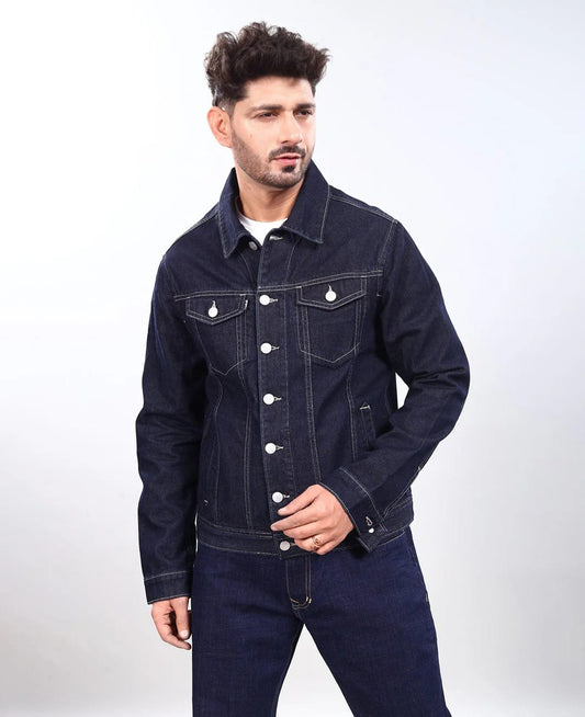 Jack&Jordan Dark blue Denim jacket for men by.