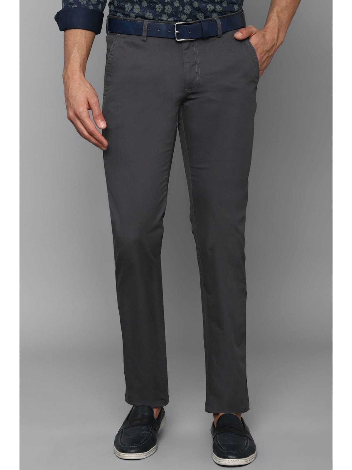 Jack&Jordan best dark grey color men trouser