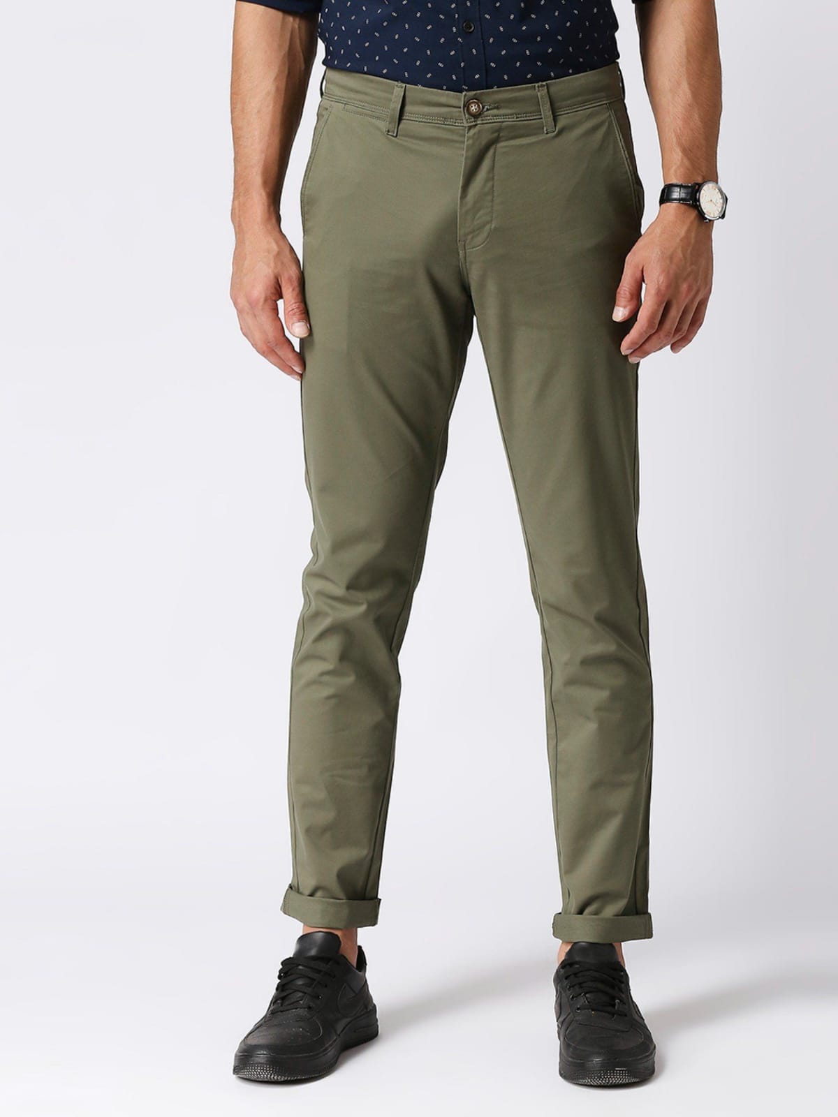 Jack&Jordan best olive green trouser for men