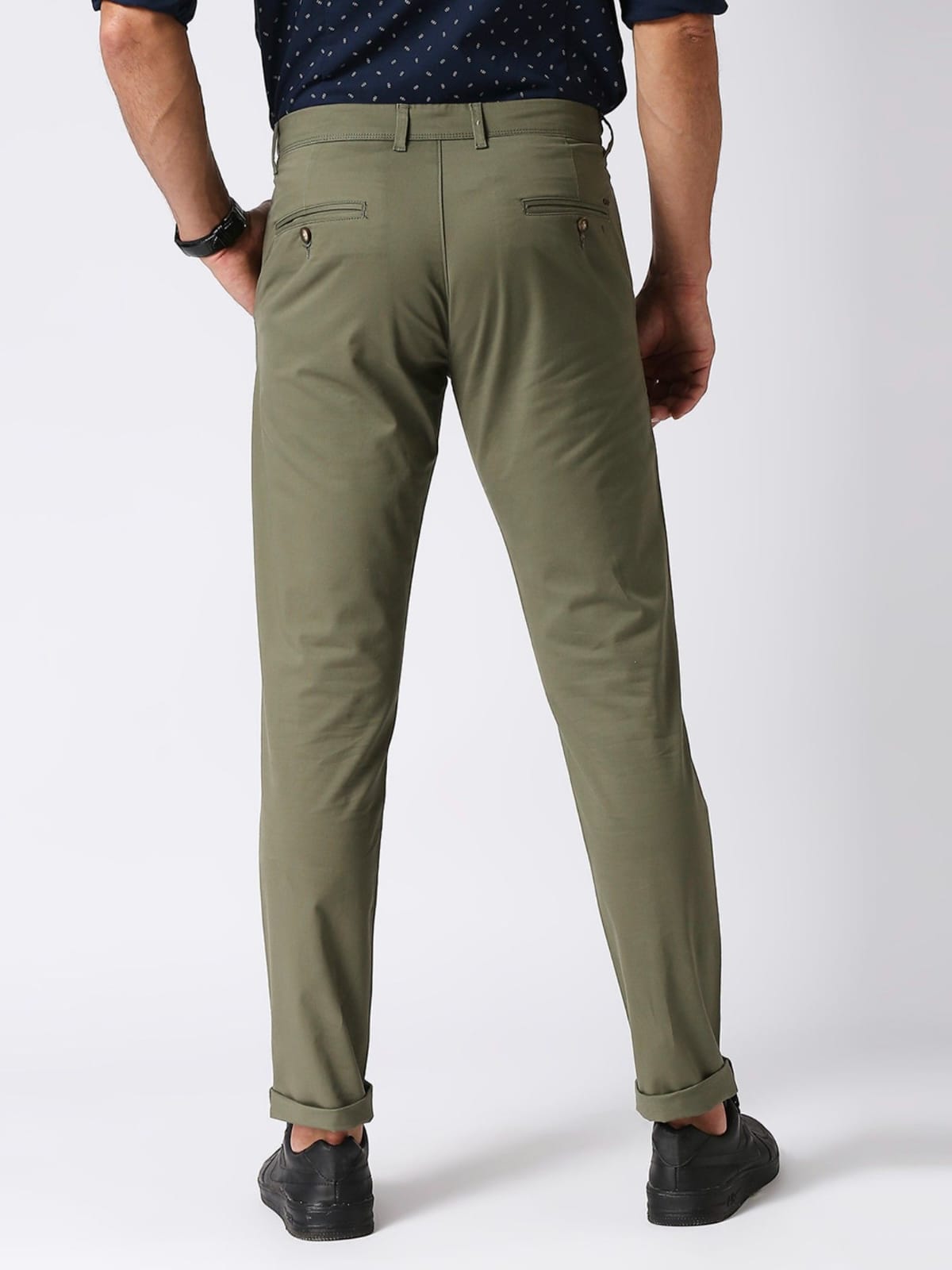 Jack&Jordan best olive green trouser for men