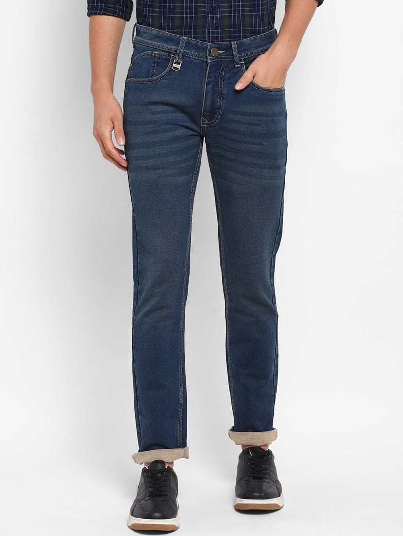 Jack&Jordan best fabric indigo color men jeans