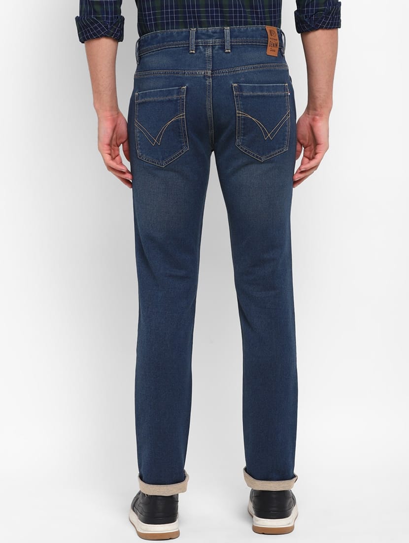 Jack&Jordan best fabric indigo color men jeans