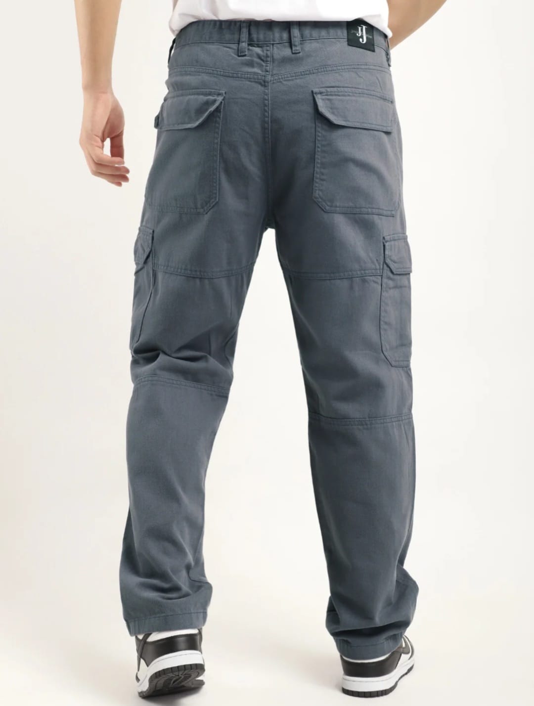 Jack&Jordan 6 pocket  authentic fabric men grey  cargo