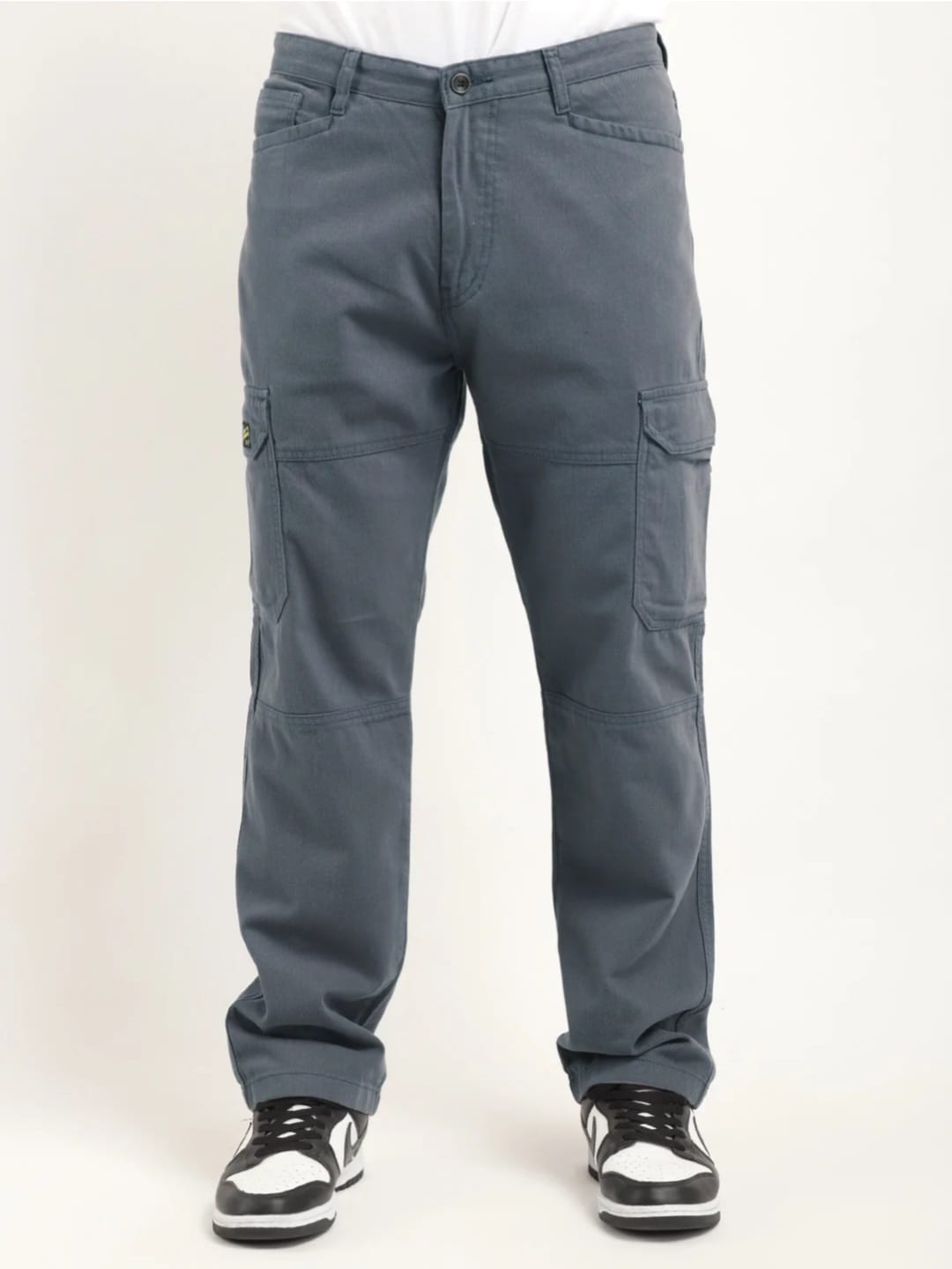 Jack&Jordan 6 pocket  authentic fabric men grey  cargo