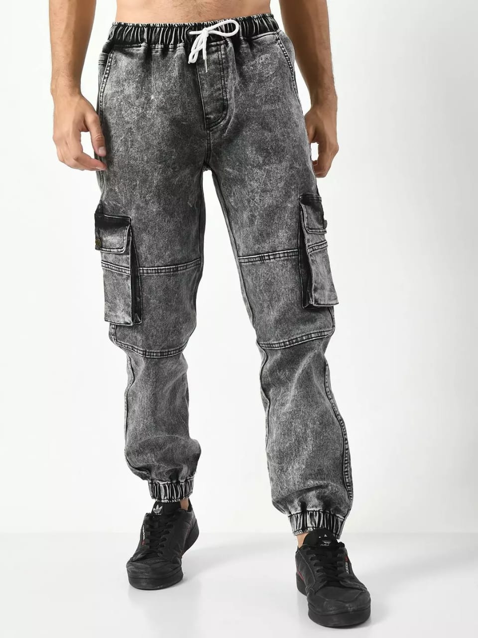 Jack& Jordan black pixel color men jogger