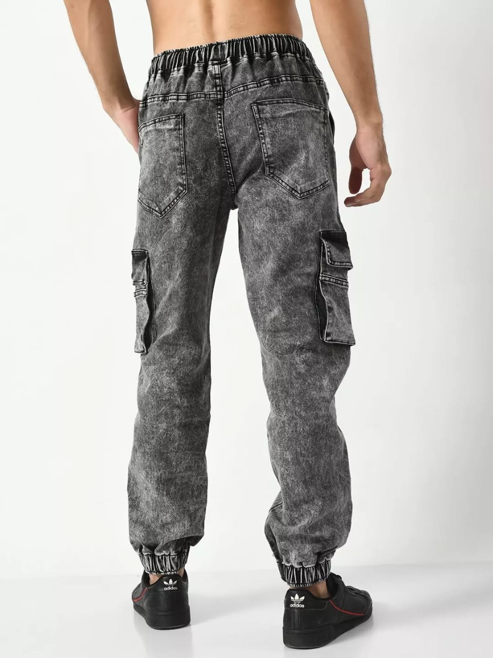 Jack& Jordan black pixel color men jogger