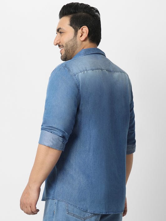 Jack&Jordan light blue men denim shirts.