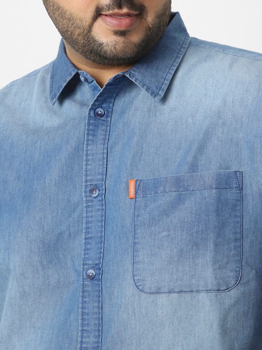 Jack&Jordan light blue men denim shirts.