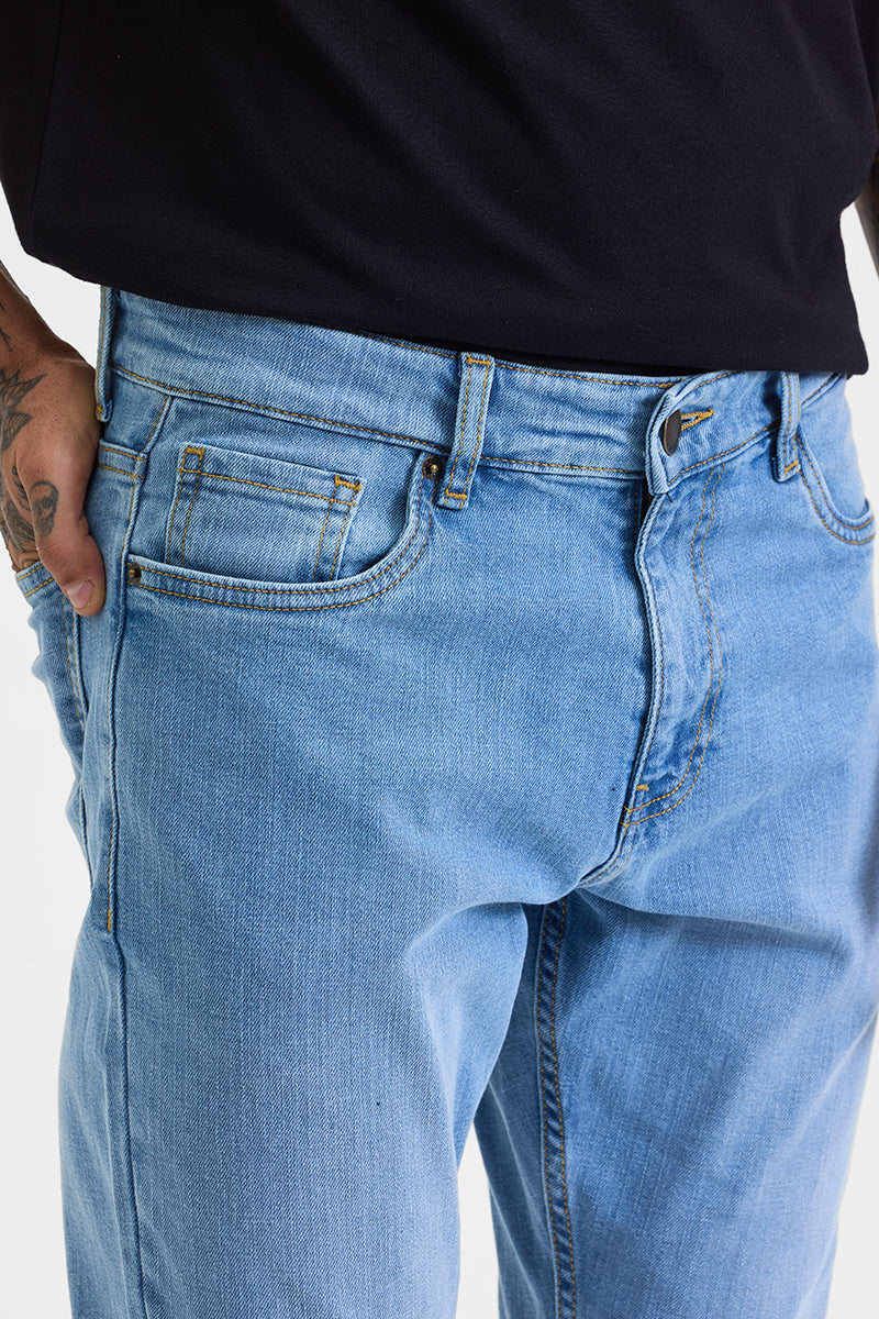 Jack&Jordan light blue regular fit men jeans